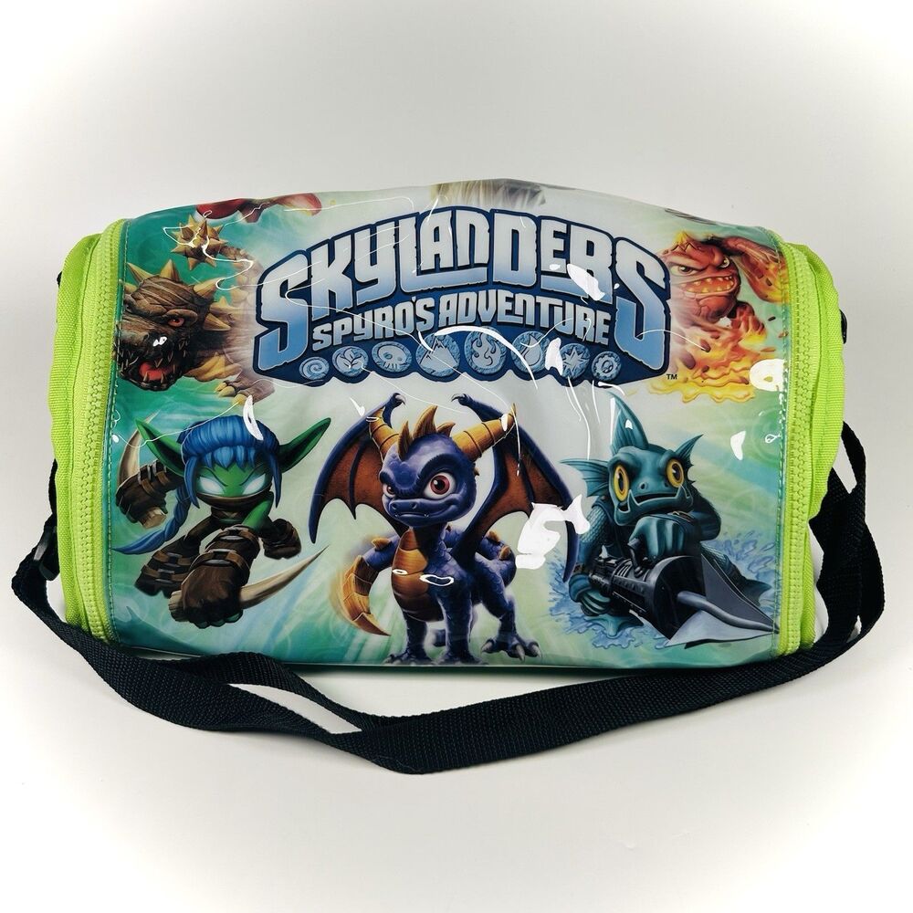 Skylanders Spyro's Adventure Storage Bag Carrying Case Tote With Shoulder Strap
